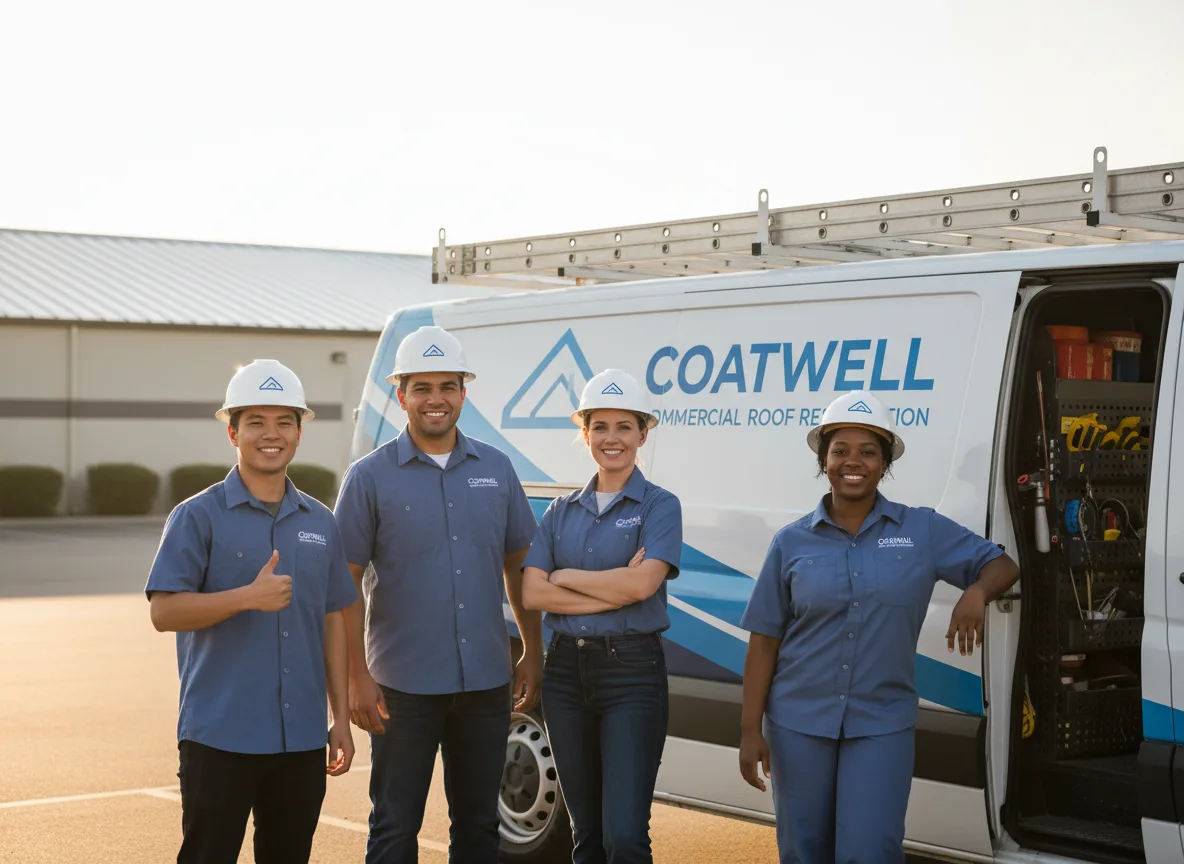Commercial roof coating company in Biddle, MT